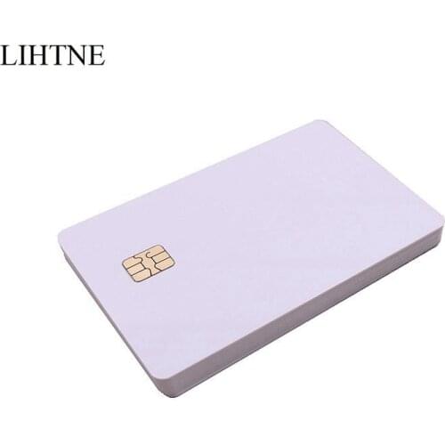 10PCS Smart IC Cards SLE 4442 Chip Blank PVC IC Cards ISO7816