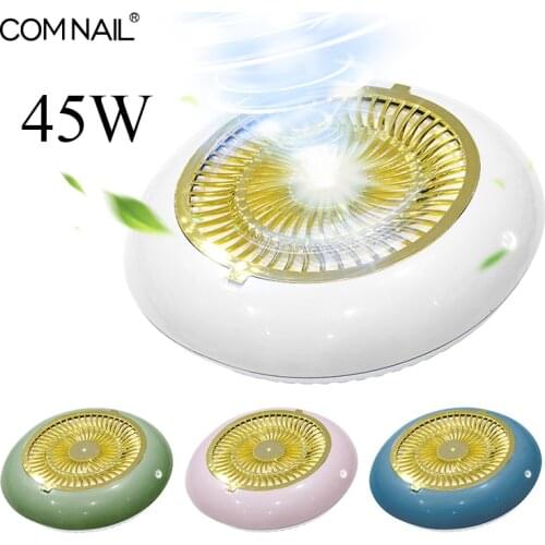 45W Nail Vacuum Cleaner For Manicure Salon Use With Strong Suction Fan Nail Art Equipment For Nail Pedicure Dust Collector Tools