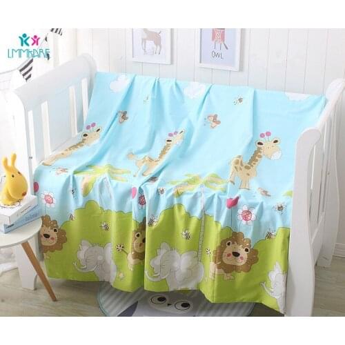Cotton Newborns Baby Duvet Cover Cartoon Soft Baby Bedding Quilt Blanket Breathable Comforter Covers Cute kid Single Quilt Cover
