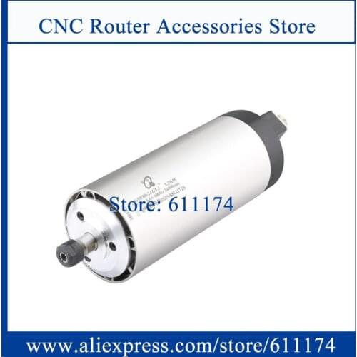 HQD GDF80-24Z/1.5 24000rpm 1.5kw air cooled spindle motor ER11 4 bearing round spindle motor D80mm