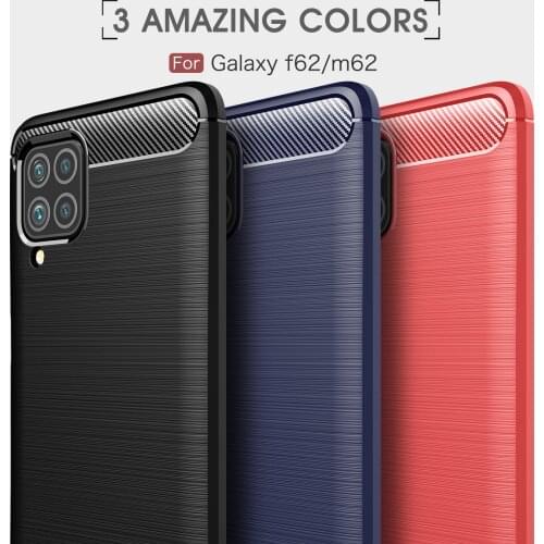 Lightweight Anti-dust Solid Case for Samsung Galaxy A02 A12 A32 4G A52 A72 A51 A71 5G A21S S20 FE S21 Ultrta F62 M62 Cover