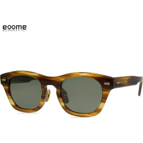 Fashion Lady New 2019 big size Full feame Vitage Hot selling Retro high quality women sunglasses acetate fast delivery With box