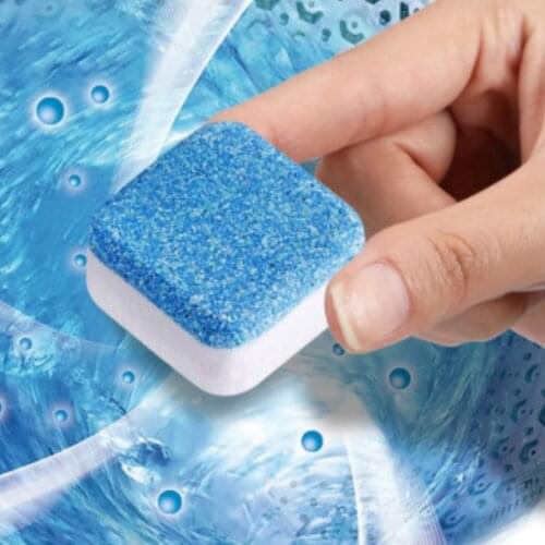 Wholesale 1/3/5Pcs Washing Machine Cleaner Washer Cleaning Laundry Soap Detergent Effervescent Tablet Washer Cleaner