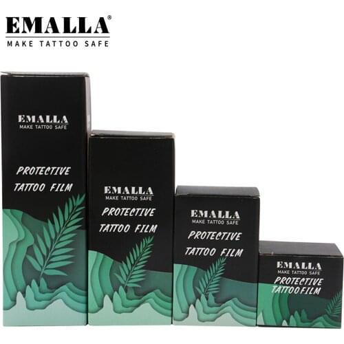 EMALLA 10M Tattoo Film Protective Breathable Tattoo Aftercare Solution Tattoo Bandage Roll For Tattoo Accessories Initial Heal