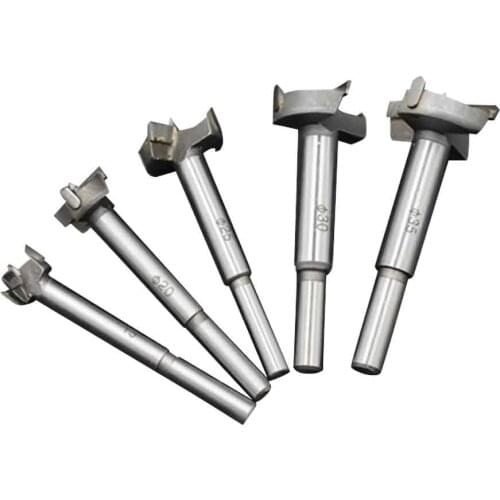 Best Super PDR Tools Drill Bits Set 5Pcs/Set 15-35mm Wood Drilling Accessories Household Woodworking Hand Tool Set Drill Bits