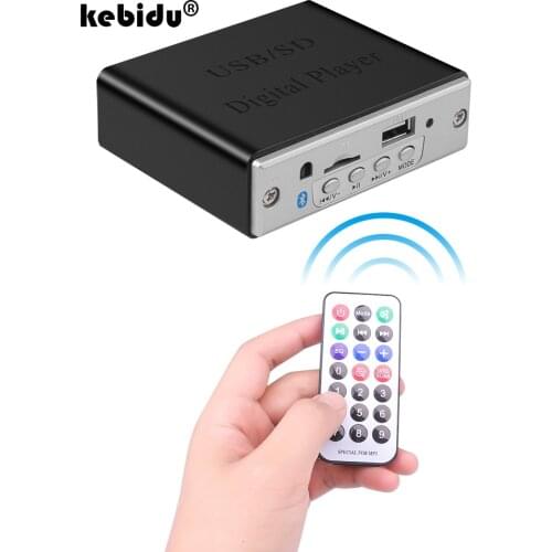 12V MP3 Decoder Board Decoding Module Bluetooth WAV U disk TF Card USB/SD Digital Player Audio Board With Remote Control Wire