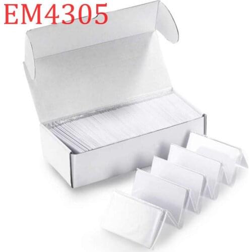 125khz ID Rewritable Writable Keyfob Writable Keyfob RFID EM4305 Copy Clone Waterproof Keychain Key Ring Access Control Card 1