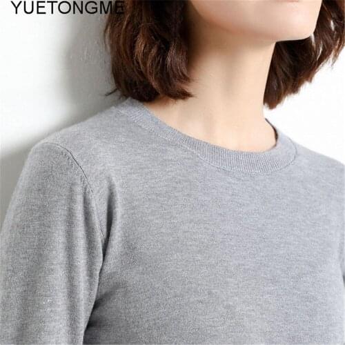 2020 plus size Autumn Winter Korean Knitted Sweater Women Cashmere O neck Long Sleeve Pullover Female Jumper Knitwear SW102