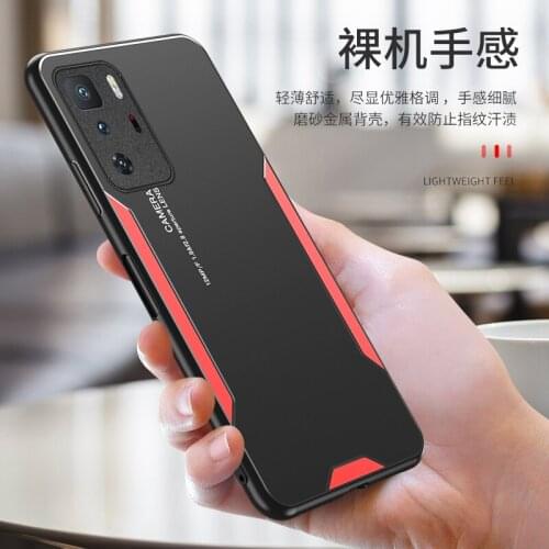 POCO X3 GT Laser Carving Metal Phone Case For Poco X3 NFC X 3 PRO F3 f3 F2 Back Cover Bumper On POCO M3 PRO 5G Shockproof Cases