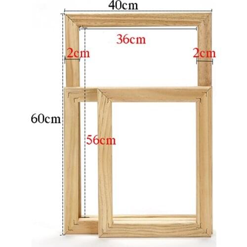 Wood frame for canvas oil painting Factory Price Wood frame for canvas oil painting nature DIY frame picture inner frame