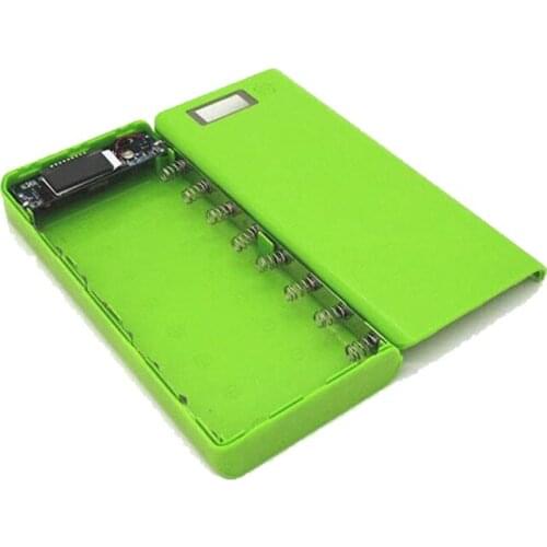 Kebidu DIY 8*18650 Case Power Bank Shell Portable Chargers External Box Without Battery DIY Shell Chargers Without Battery