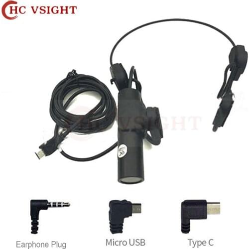 1080P Mini Bullet OTG Micro USB Camera Miniature Camera For Industry Testing Android Equipment Helmet Police