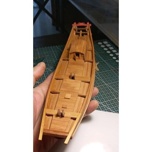 Sacle 1/100 Hobby ship model kits Primary sailboat wooden model
