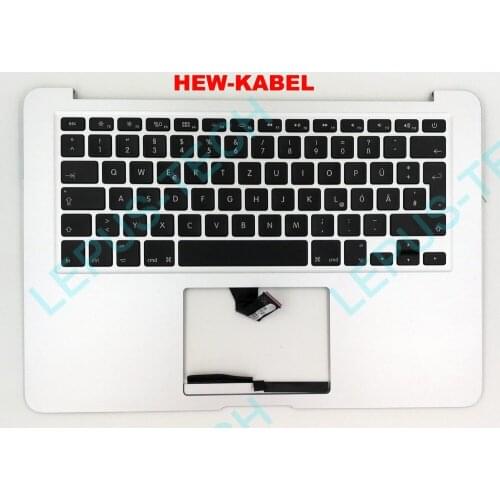 German Original new keyboard for MACBOOK A1369 A1466 2013 2014 2015 2016 2017 year with palmrest DE German layout