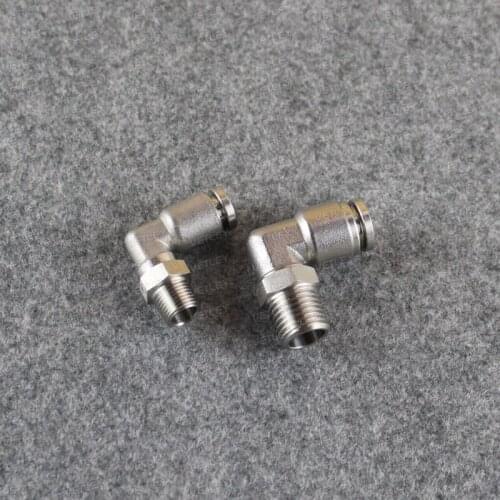 SPL 04/06-NPT1/8,NPT1/4 NPT stianless steel 304 quick air fittings NPT Threaded stianless steel pneumatic one touch fittings