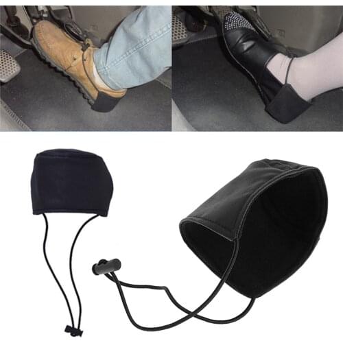 Car-Styling Driver Shoes Heel Protector Driving Heel Protection Cover For Right Foot