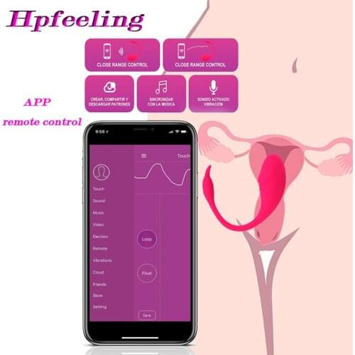 Vagina Dildo Vibrator Bluetooth APP Vibrators for Women Wireless Remote Control Vibrating Eggs Adult Games Sex Toys for Couples