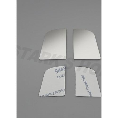 1:10 Accessories 2Pcs/Lot Stainless Steel Rearview Lens for 1/10 RC Crawler Traxxas TRX6 G63 AMG TRX4 G500