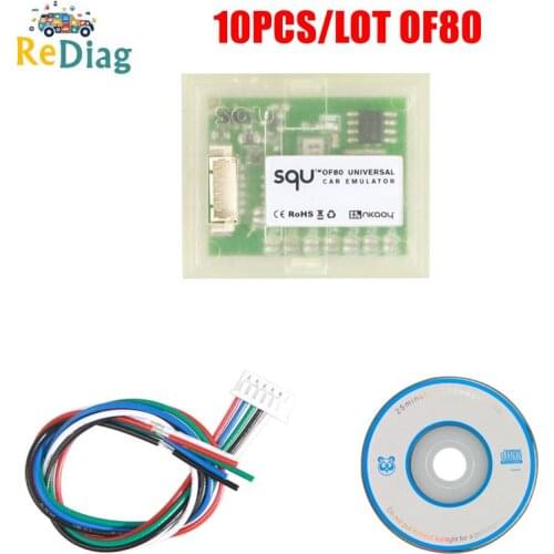 10PCS/LOT SQU OF80 Universal Car Emulator Supports Immo/Seat Occupancy Sensor/Tacho Programs Universal Emulator for Most Cars