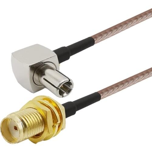 10CM-30CM RF Pigtail SMA Female To TS9 Male Connector RG316 Coaxial Cable SMA to TS9 Adapter for Huawei e5332 e5776 e5372 Modem