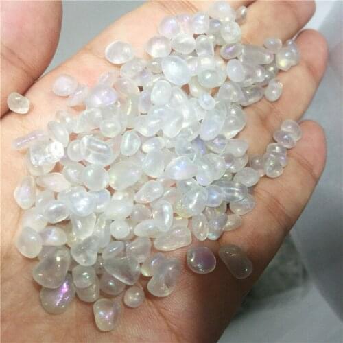100g Natural moonstone stone Plating color moonstone Quartz Crystal Wand Points Healing Gemstone Wand feng shui crystals