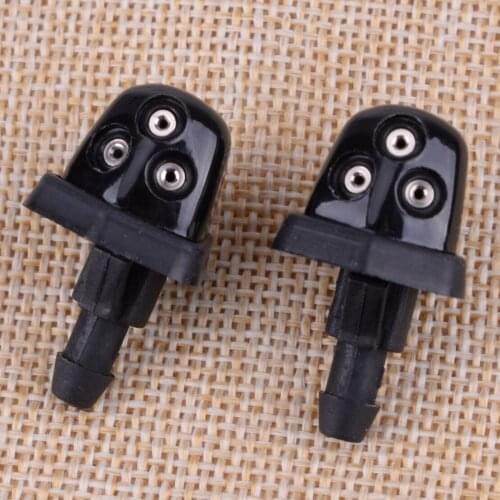2Pcs Front Windshield Water Wiper Washer Jet Nozzles Spray ABS Plastic 38340-56K00 Fit For Suzuki Swift SX4 Aerio Escudo 2005
