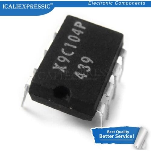5PCS X9C104P DIP8 X9C104 DIP-8 9C104P DIP