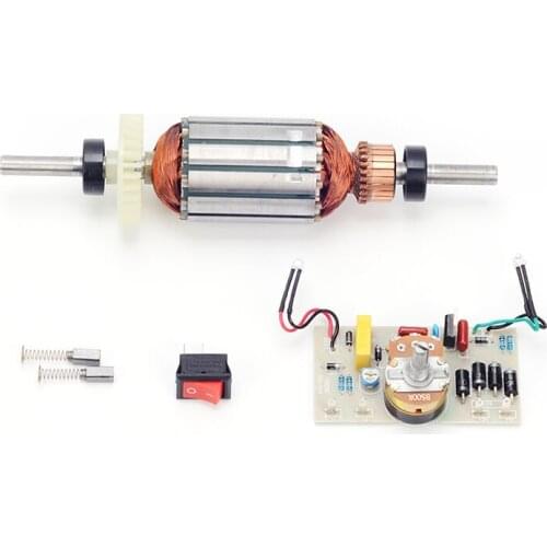 Polishing machine repair accessory carbon brush power switch accessories Armature Rotor replace