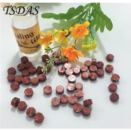 Free Shipping Vintage DIY Wedding Envelope Sealing Wax in Bulk Granule Wax Seal Stamp Particles Glass Bottle Packing