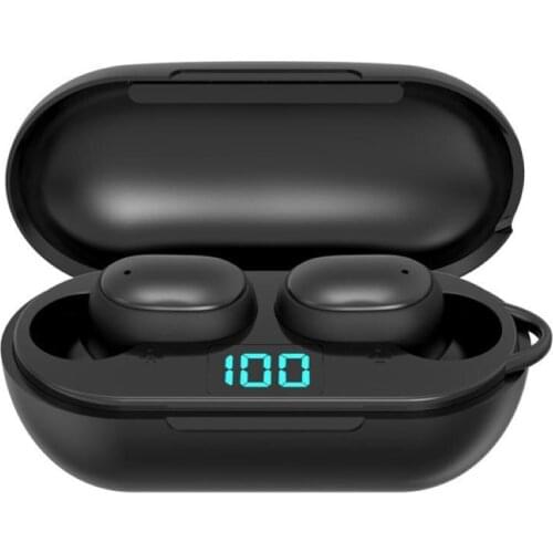 H6 Bluetooth 5.0 TWS Digital Display In-Ear Wireless Sports Earphones Earbuds