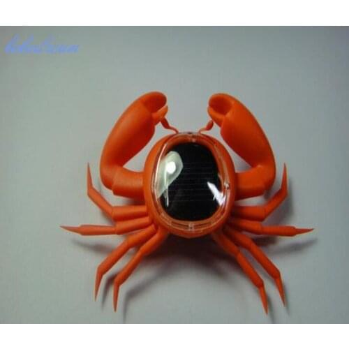 Kid Solar Energy Powered Toy Mini Kit Novelty Power Crab Robot Educational Gadget Toy For Baby Solar toy