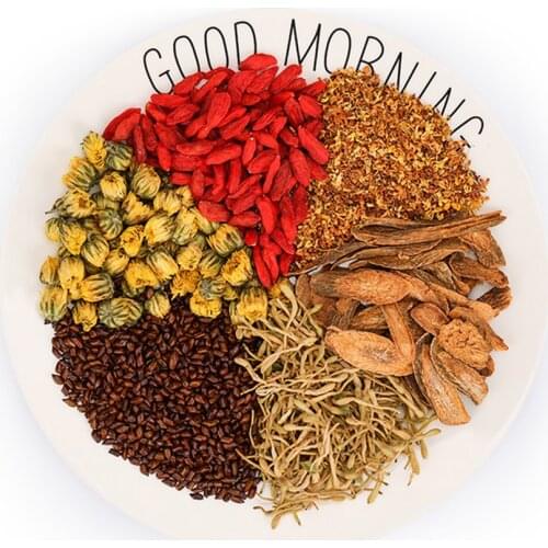 Chinese Herbal Chinese Teabag for Liver Detox Cleanse Teabags 30 Pcs Includes Semen Cassiae Chrysanthemum 150g