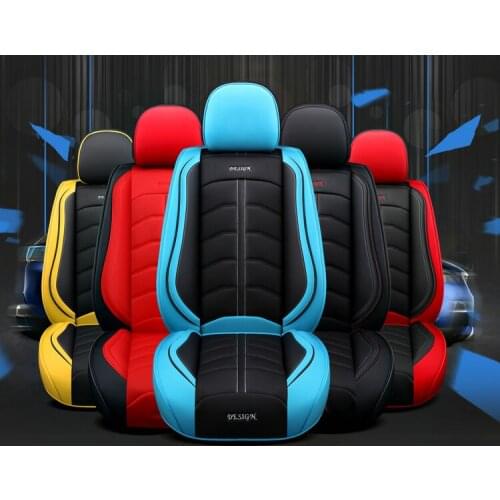 Leather universal car seat cover for subaru tribeca forester impreza xv outback opel astra h j insignia zafira car accessories