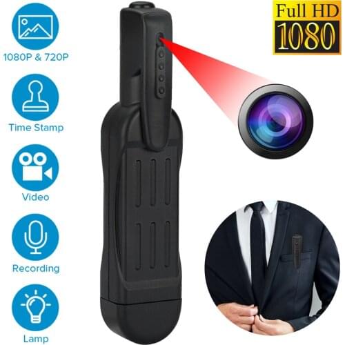 HD 1080P Pen Mini Camera Portable Small Audio Video Recorde Mic Camera for Home Meeting Charging While Recording Camara Espia