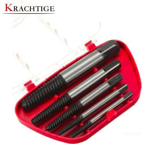 Krachige Stripped Screw Extractor Set and Damaged Screw Extractor Kit HassleFree Broken Bolt Extractor and Screw Remover Set