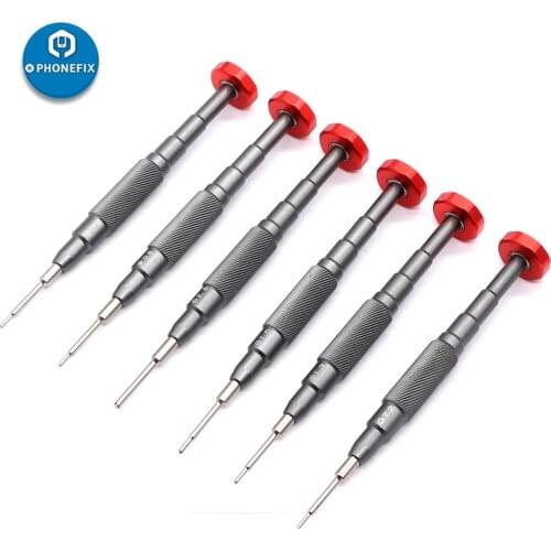 3D Precision Screwdriver Set S2 Steel Phillips Torx Y-type Pentalobe Screwdrivers for iPhone Screwdriver Electronics Repair Kit