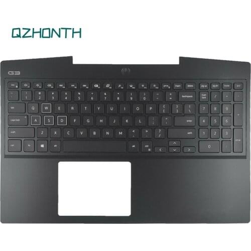 New For Dell G Series G3 15 3590 Upper Case Palmrest Keyboard with Backlit 0P0NG7