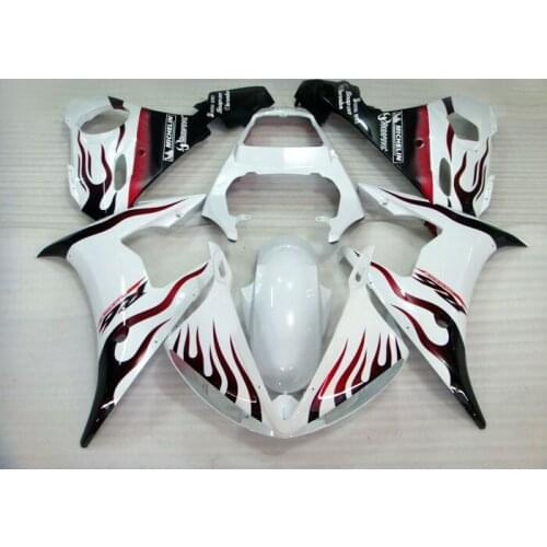 NEW ABS Bodywork Fairing For YAMAHA YZF-600 R6 03 04 2003 2004 (6) [CK25]