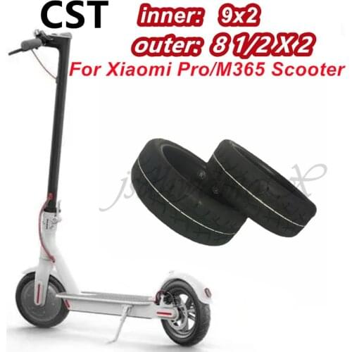 Original Tire Tyre CST Tube for Xiaomi Mijia M365 Scooter Inflatable Tyre 8 1/2X2 Inner Tube Tire for M365 Pro Replacement Wheel
