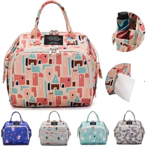 LEQUEEN Baby Diaper Bag Suits For Mom Fashion Mummy Maternity Nappy Bag Large Capacity Bottle Holder Nursing Bag for Baby Care