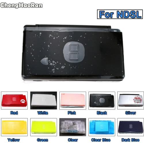 ChengHaoRan Housing Shell Cover Case Full Set with Buttons Screws Kit Replacement For Nintendo DS Lite NDSL Game Console