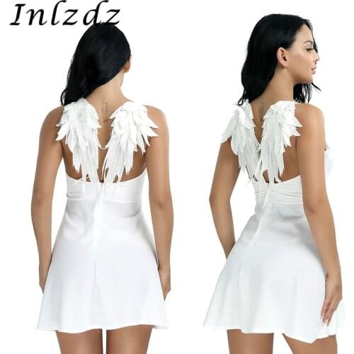 Womens Angel Wings Jackets Backpacks Jeans Baseball Cap Wing Iron-on Sew-on Patches Badges Angel Wings Applique DIY Accessories