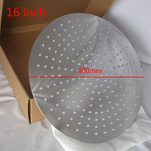10/12/16 Inch Round Shower Head Shower Rainfall chuveiro Ultra-thin Top Water Saving Showerhead Chrome SUS304 Bathroom Overheads