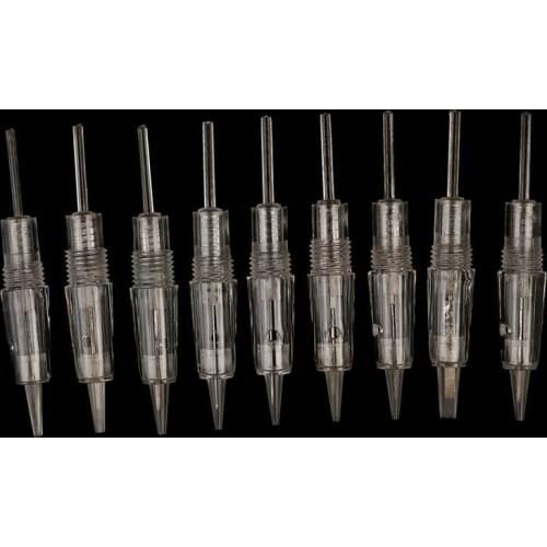 10Pcs/Set D1,P1,P2,P3,P5,P7,FP3,FP5,FP7 Disposable Screw Tattoo Needles Cartridge Permanent Makeup Machine Accessories