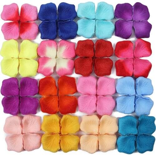 100pcs/pack DIY Valentines Day Romantic Silk Artificial Rose Event Colorful Wedding Decoration Festive Party Decor Tools Flowers