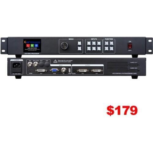 AMS-MVP 300S with sdi input support 2pc nova msd300 sending card like ks600 vp1000 for RGB LED advertising led screen module
