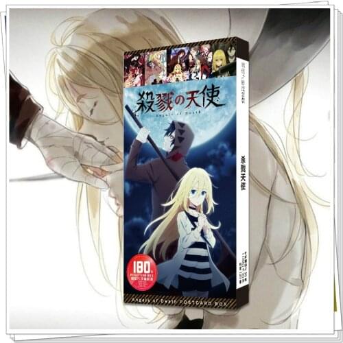 Anime Angels of Death Rachel·Gardner Large Postcard Post Cards Sticker Artbook Gift Cosplay Props Cartoon Stationery Book Set