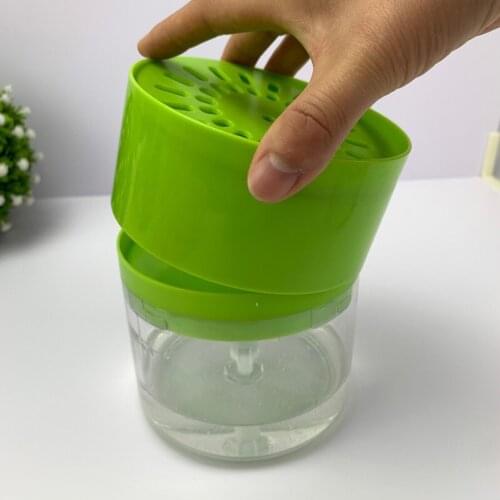 Detergent Round Push Type Soap Automatic Liquid Dispenser Convenience Press Sponge Soap Dispenser For Kitchen J2Y