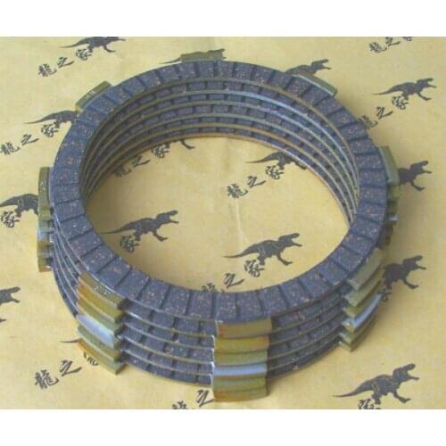 Free Shipping CG150 CG175 CG200 Motorcycle Clutch Friction Discs 6 pcs Friction Plates Motorcycle Parts