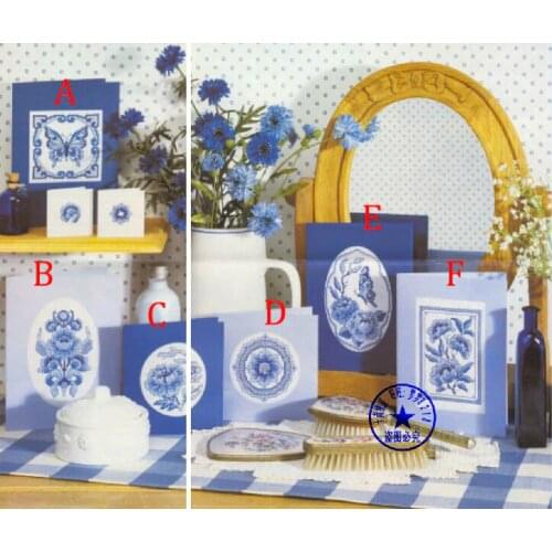 FREE Shipping popular DIY cross stitch kit Greeting Card flower, Festival Card, Thanksgiving Card